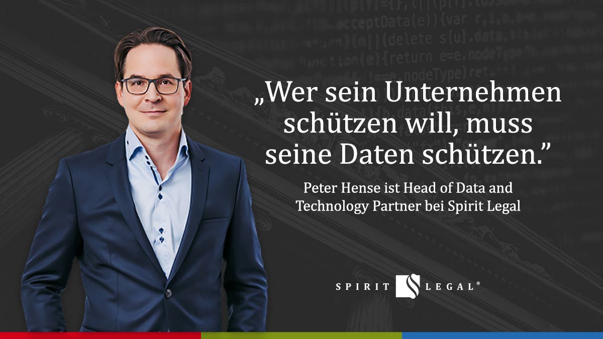 Peter Hense ist Head of Data and Technology Partner bei Spirit Legal